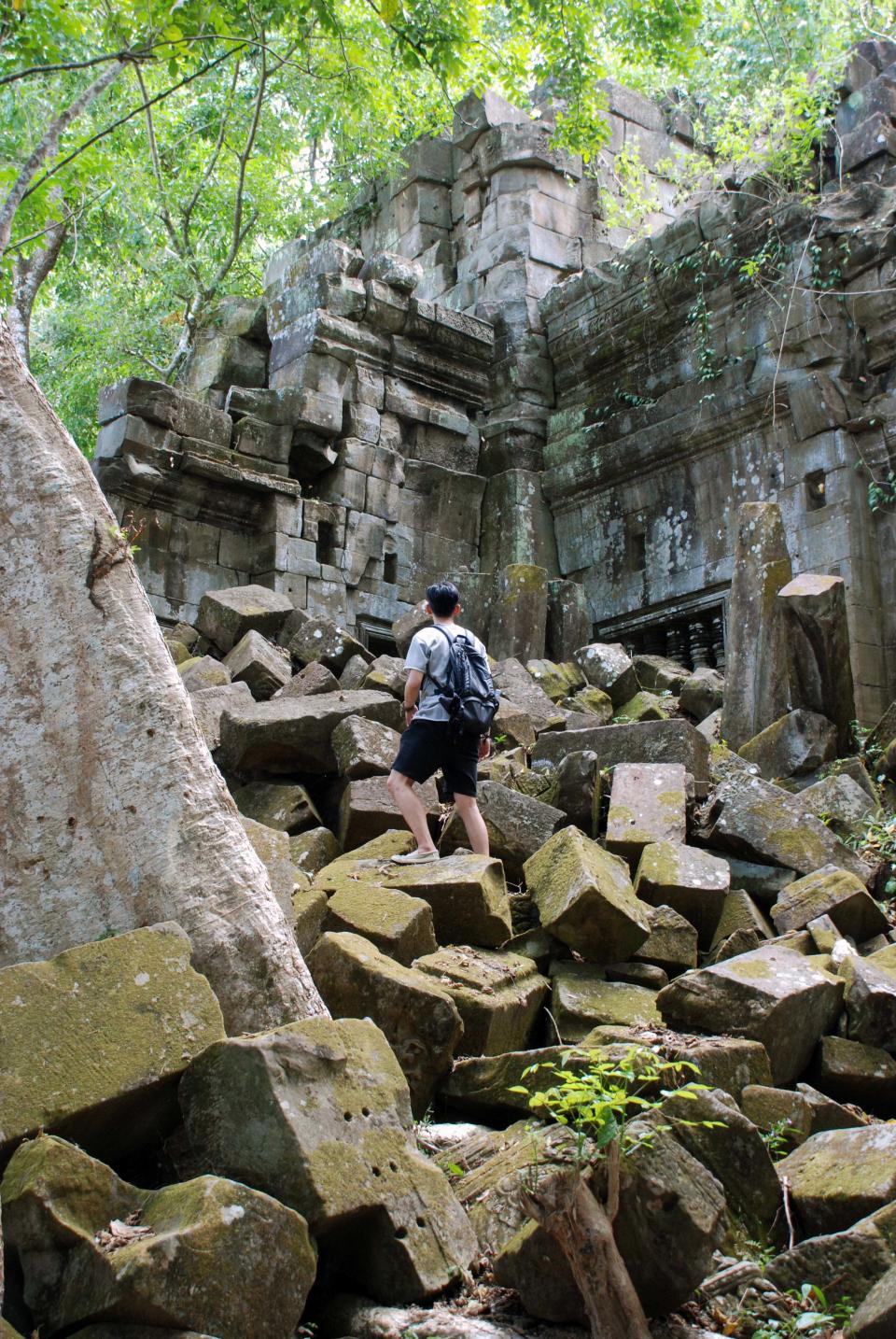 保留原始樣貌的崩密列Beng Mealea，特別的歷史感如穿越時空，推薦五星此生必去 (Photo / Ran)