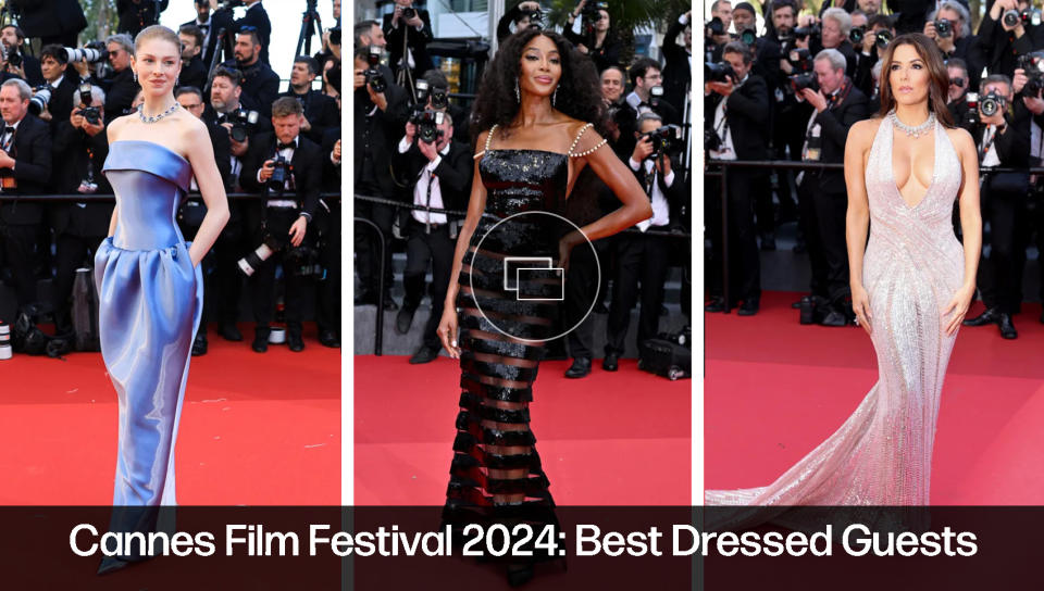 cannes film festival red carpet 2024 fashion, style, best dressed, looks