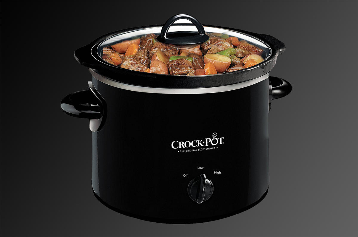 Best Buy: Crock-Pot 2-QT Round Manual Slow Cooker, Black Black