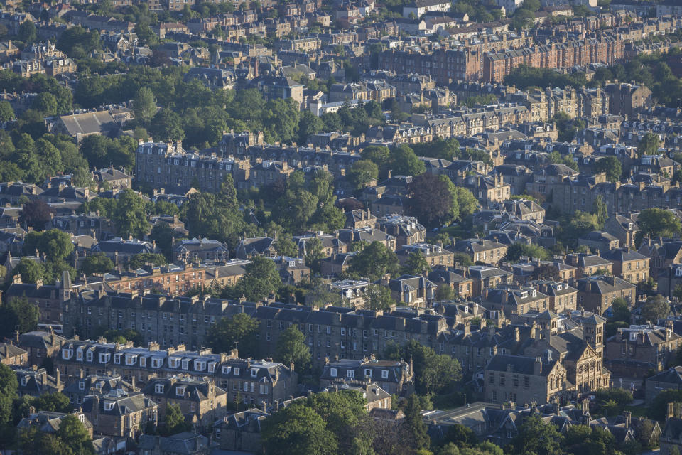 Properties in Edinburgh. Photo: Richard Baker/In Pictures via Getty