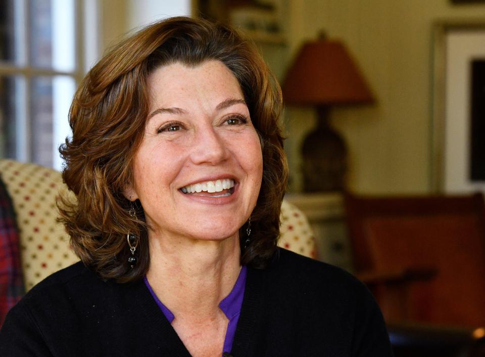 Amy Grant is thankful for second chances after undergoing open heart surgery this past summer in Nashville, Tenn. Friday, Oct. 16, 2020. 