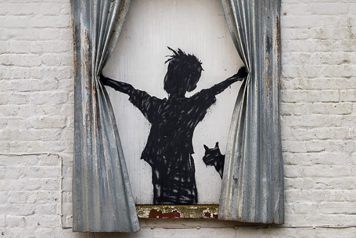 An image of Morning is Broken, shared by Banksy on Instagram  (Banksy/Instagram)