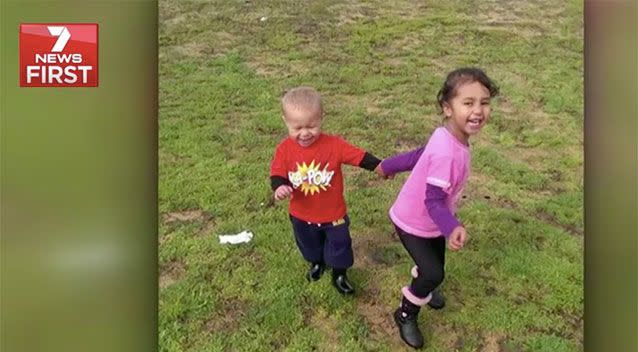 Andreas and Zaraiyah Lily had sunny personalities. Source: 7 News