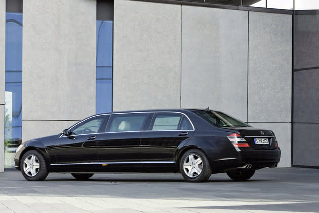 The Mercedes-Benz S 600 Pullman Guard