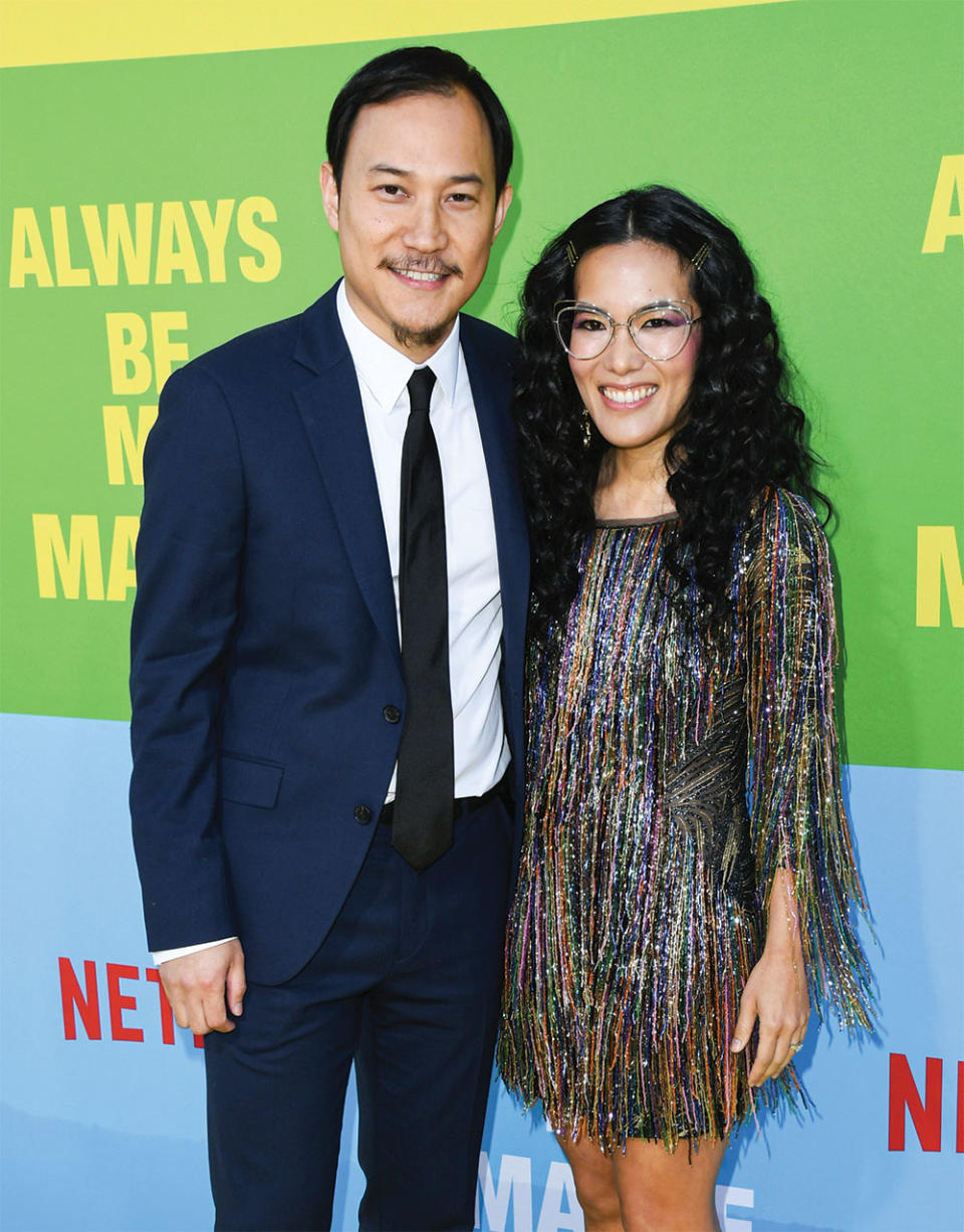 We’re really, really close; we’re best friends, Wong says of Justin Hakuta, her ex-husband. It’s a very unconventional divorce.