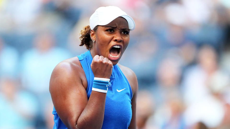 Taylor Townsend stunned Simona Halep at the US Open.