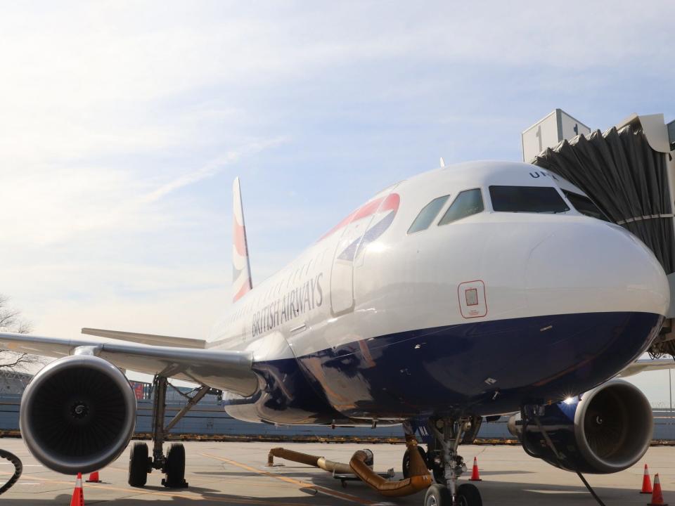British Airways Airbus A318 Tour