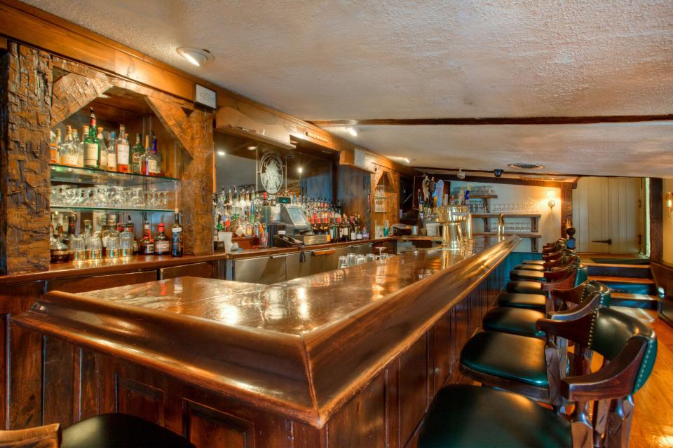 The Coopertop Bar at the Grain House Restaurant in the Olde Mill Inn.