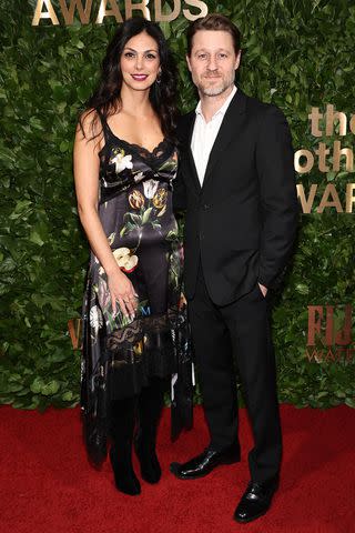 <p>Jamie McCarthy/Getty</p> Morena Baccarin and Ben McKenzie