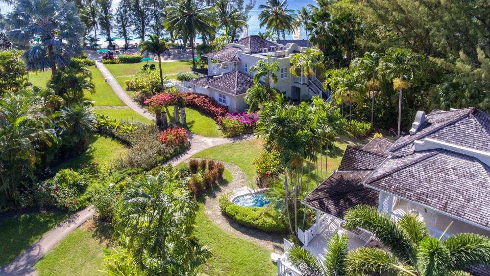 Aerial view of the Coral Reef Club