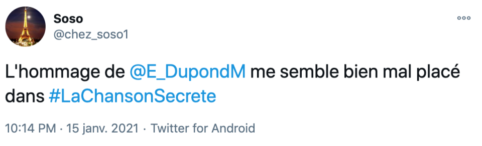 Eric Dupond-Moretti dans La chanson secrète sur TF1 : les internautes très surpris par l’apparition du ministre de la Justice