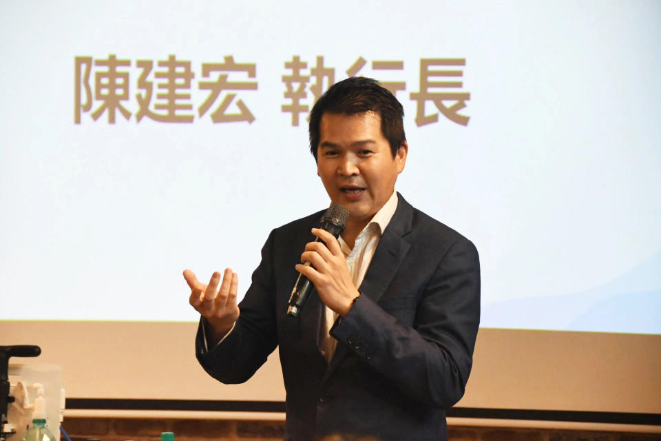 創淨科技股份有限公司執行長陳建宏表示，希望將淨水裝置送到更多缺水的國家和地方。