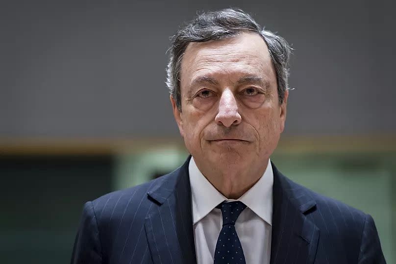 Mario Draghi war von Februar 2021 bis Oktober 2022 Ministerpräsident Italiens und von 2011 bis 2019 Chef der Europäischen Zentralbank.