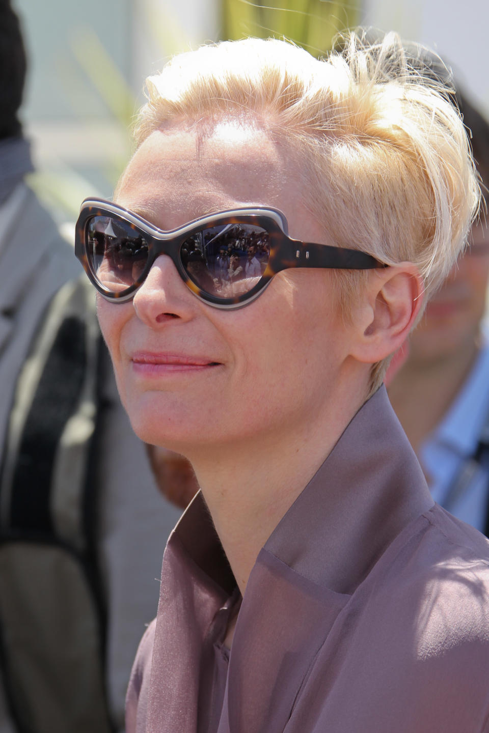 <div class="caption-credit"> Photo by: Tony Barson/WireImage</div><b>Weirdest</b>: Tilda Swinton's eyewear. If cat-eyes and flat-tops had a baby, you'd get something close to what's on Tilda Swinton's face. Miraculously, she looks like an elegant 1960's Hitchcock star in them. Anyone else would just look like a martian.