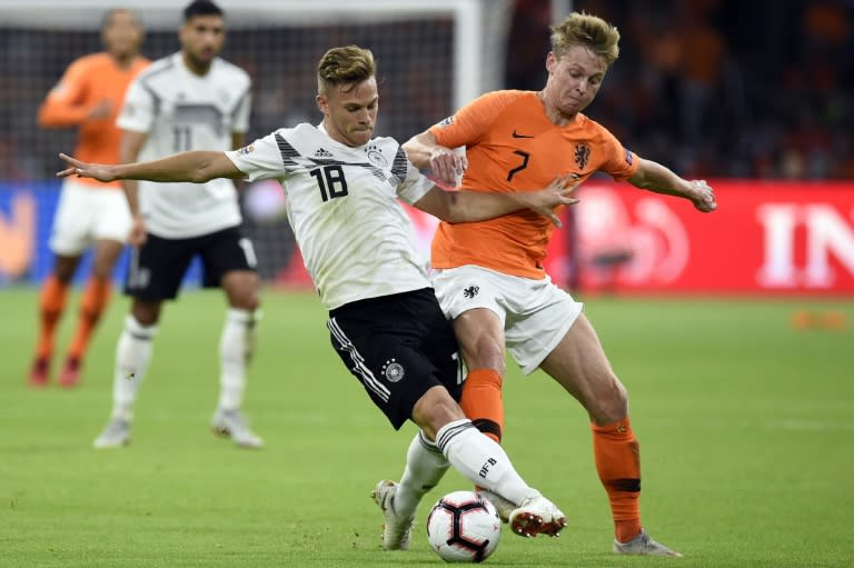 Joshua Kimmich is one of the few stars to come out of the World Cup debacle and heavy defeat against the Netherlands with any credit