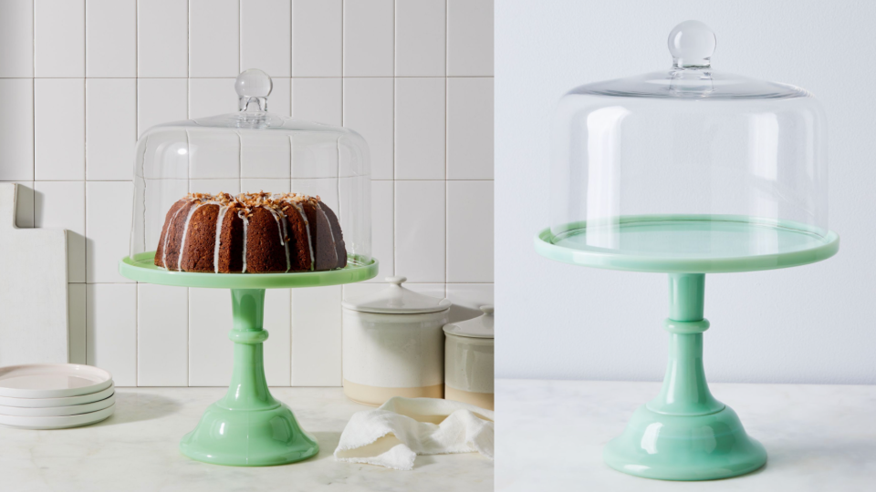 Gifts for bakers: Mosser Glass Cake Stand