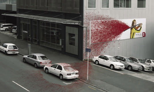 Billboard advertising: Kill Bill