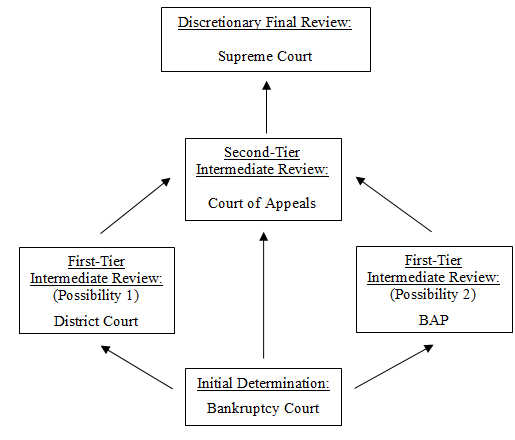 The structure of the bankruptcy appellate system. (Photo: Emory School of Law)