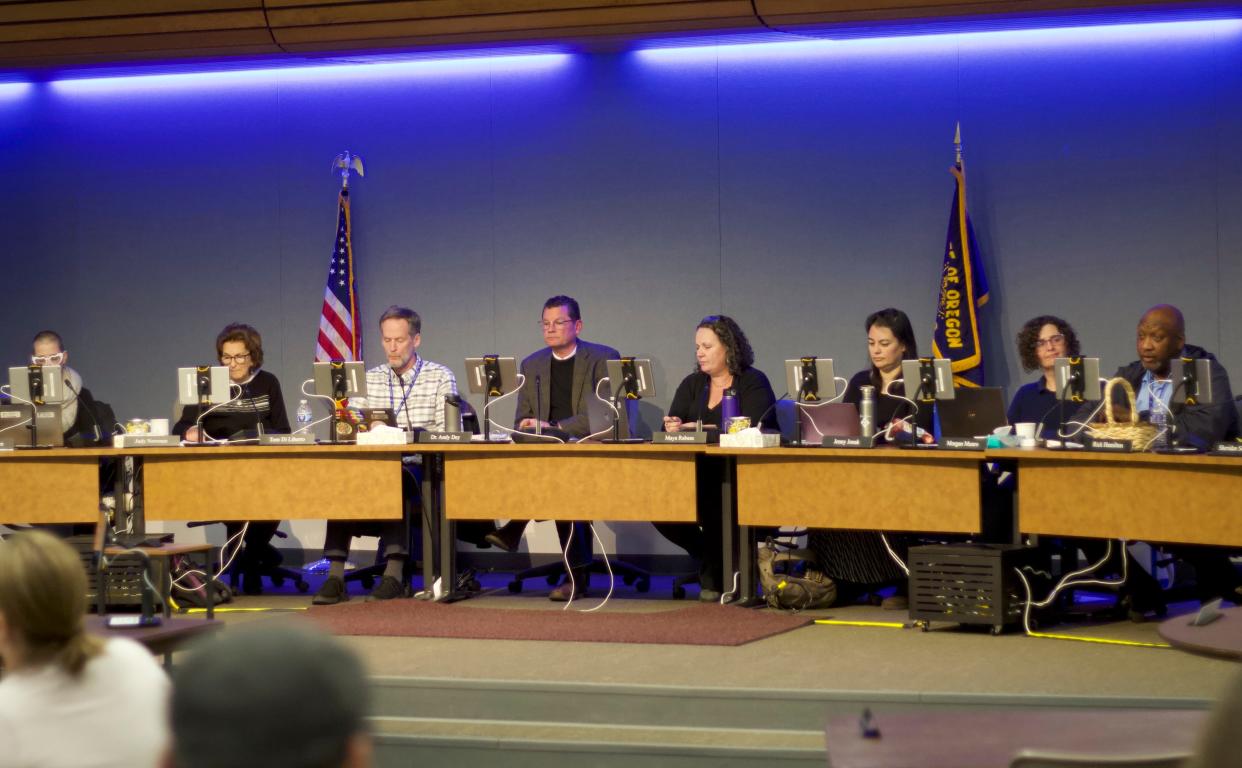Eugene School District 4J Board of Directors meets in regular session on March 6, 2024.