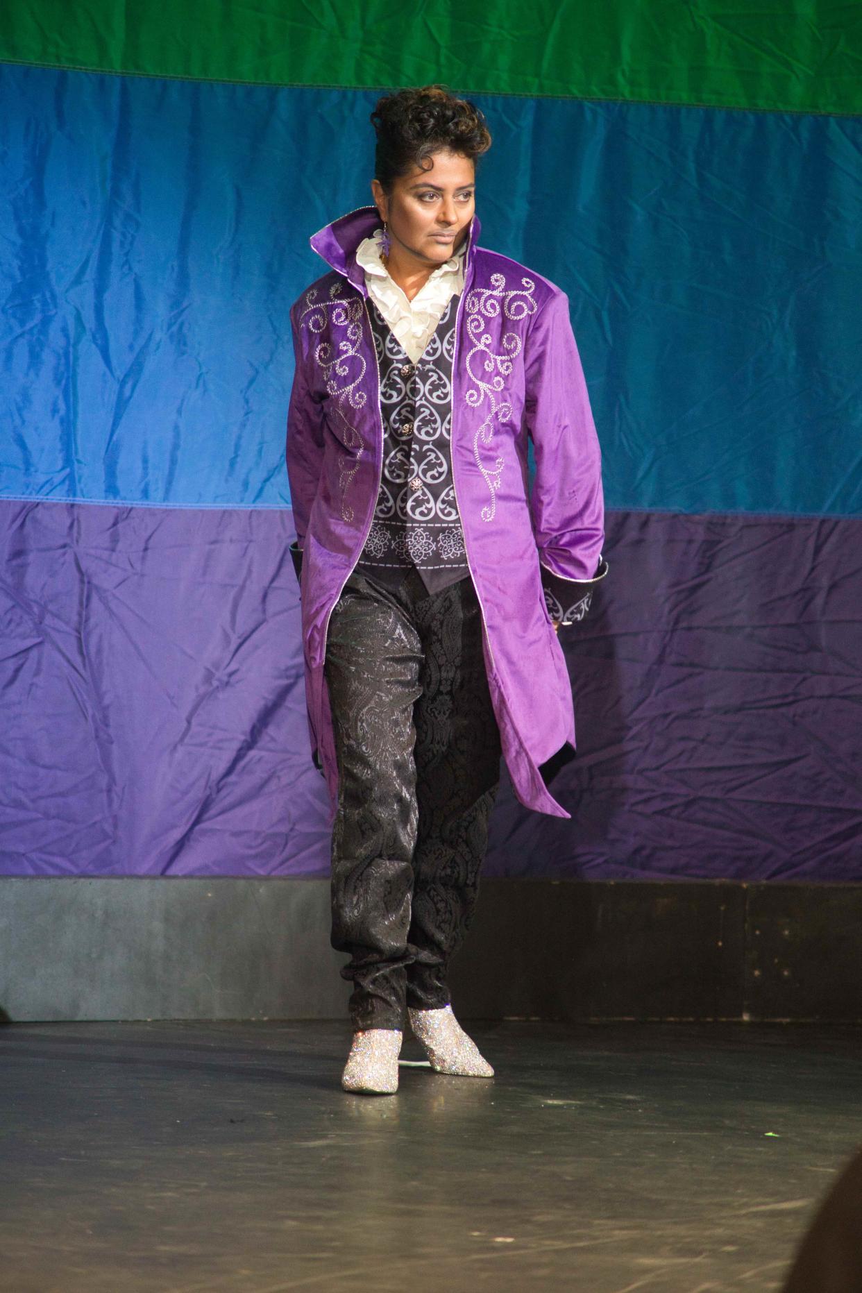 Amita Mehta, of Doylestown Borough, competed in and won last year's Pride Pageant as drag king, Amita Lady.