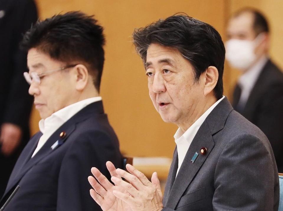 安倍連續在任至今2799天 創日本憲政史上最久紀錄（擷取自安倍推特）