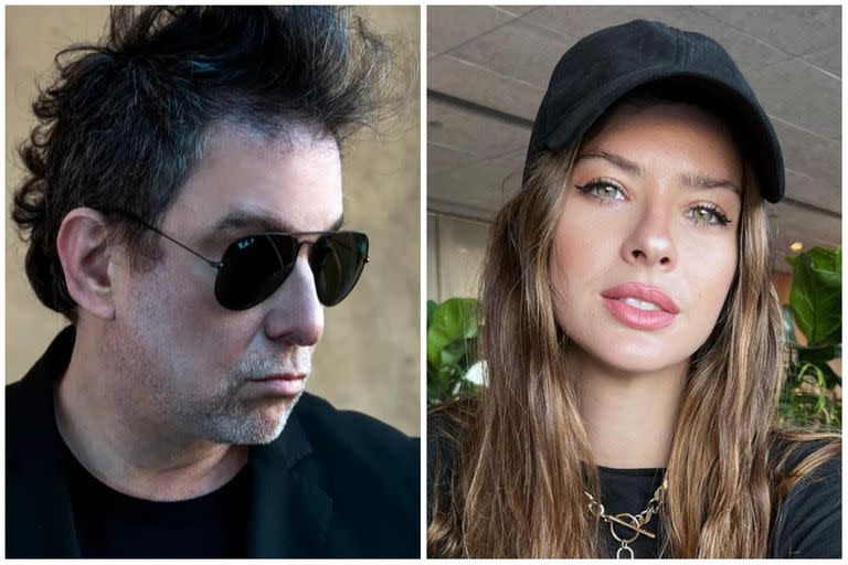 La China Suárez fue acusada de plagiar a Andrés Calamaro y él respondió en Twitter (Foto: Universal Music / Instagram @sangrejaponesa)