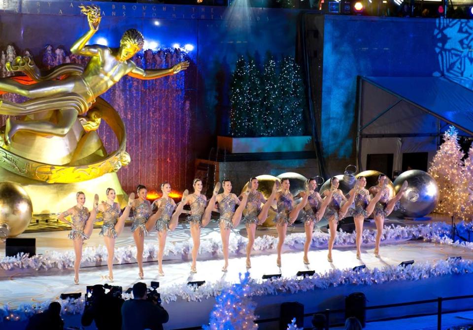 Radio City Rockettes Rockefeller Tree Lighting