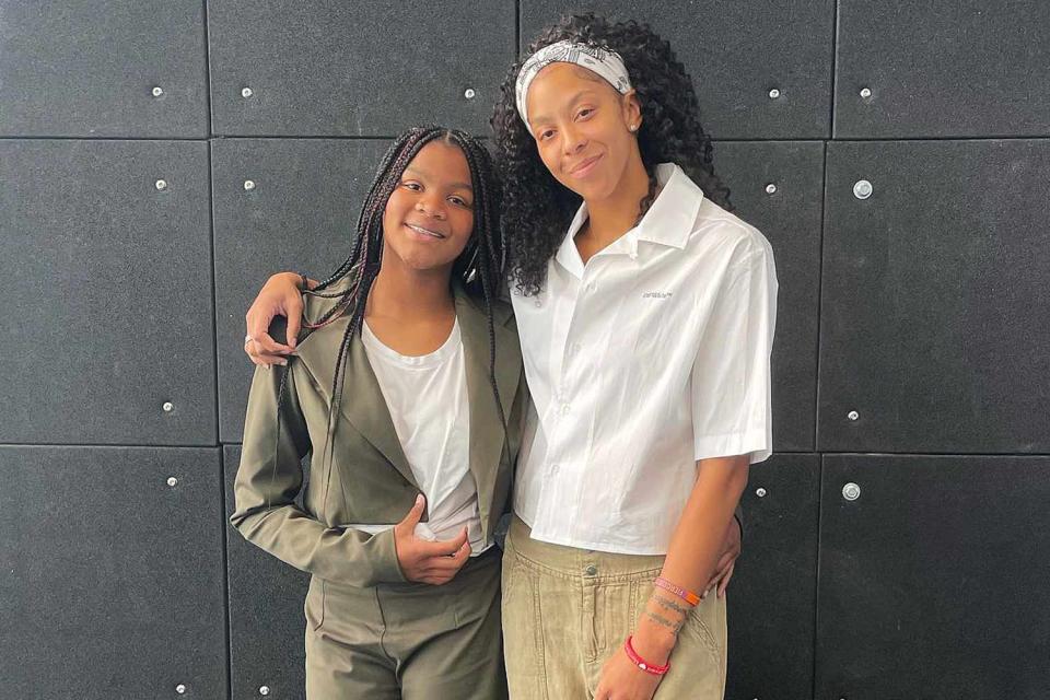 <p>Candace Parker/Instagram</p> Candace Parker (right) and her daughter Lailaa