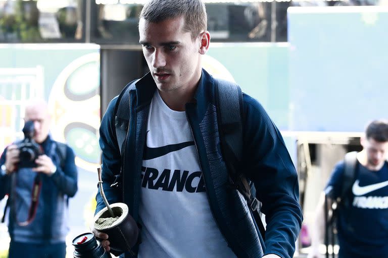 El mate, un compañero infaltable en la dieta de Griezmann