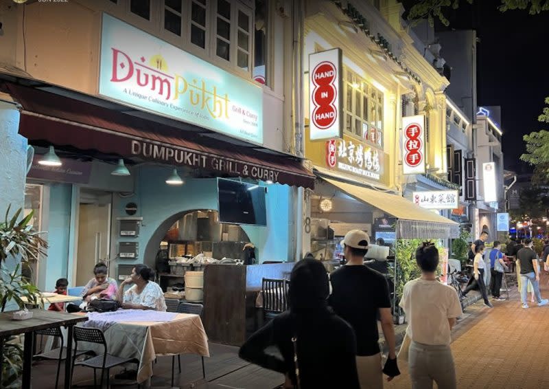 boat quay - exterior of restaurant