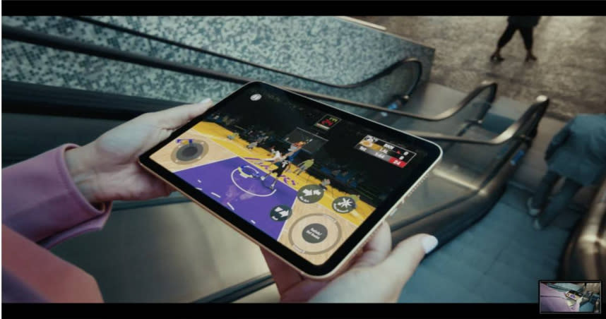 iPad mini 6升級為8.3吋全螢幕並搭載A15晶片，網友認為根本就是為了手機遊戲而生。（圖／蘋果提供）