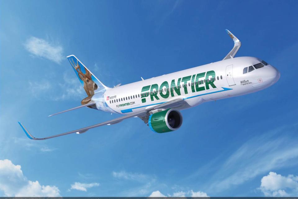 <p>Courtesy of Frontier Airlines </p>