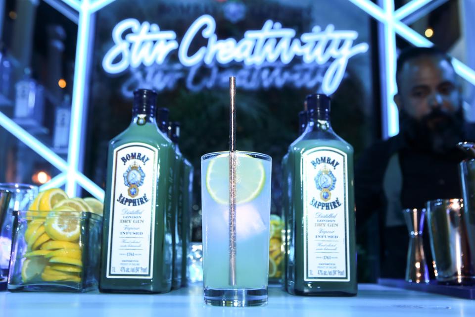 The spirits brand toasted new names in the art world at its annual competition.