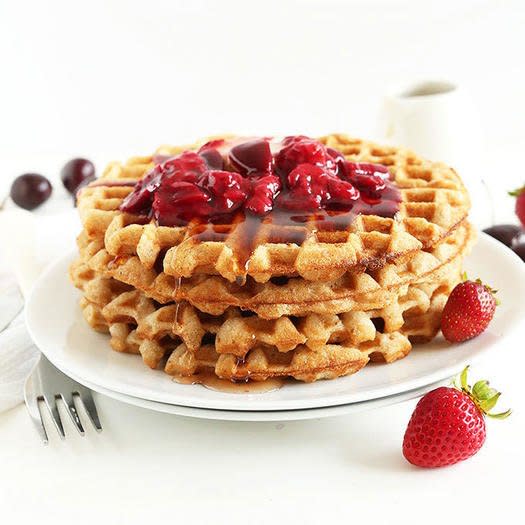 7-Ingredient Vegan, Gluten-Free Waffles