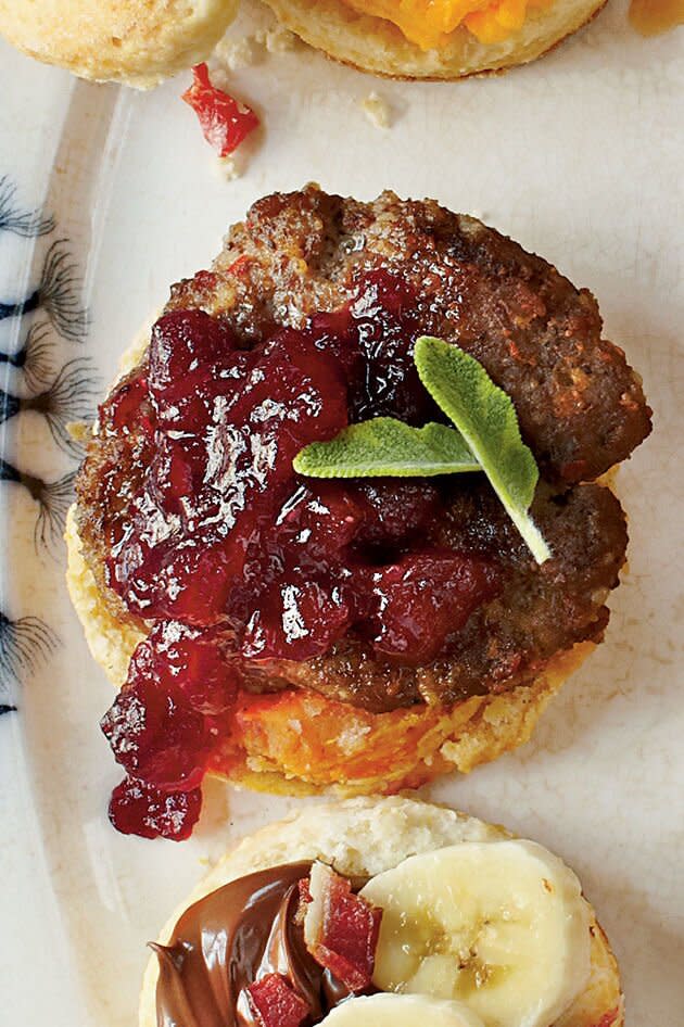 Sausage-Cranberry Biscuit