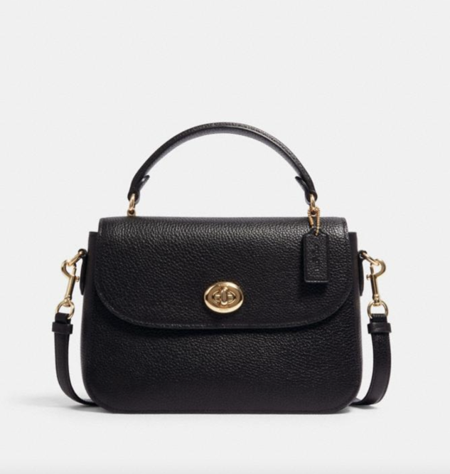 Coach Burgundy Mini Serena Leather Crossbody Bag, Best Price and Reviews
