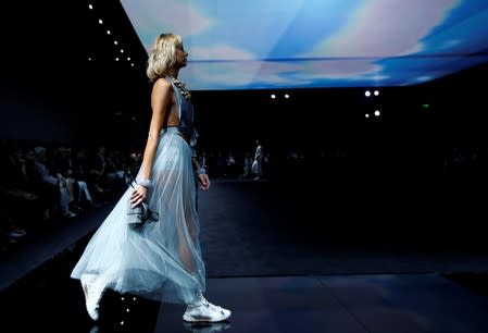 Emporio Armani Spring/Summer 2020 collection during fashion week in Milan