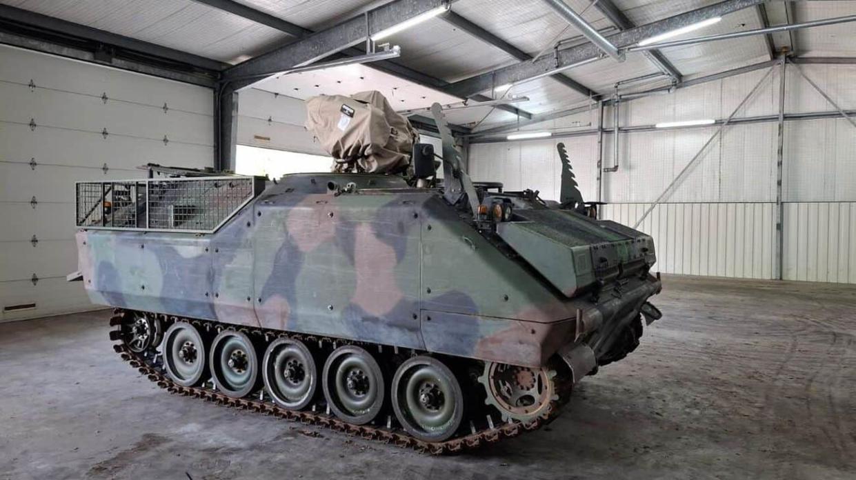 YPR-765 infantry fighting vehicles. Photo: Ministry of Defence of the Netherlands