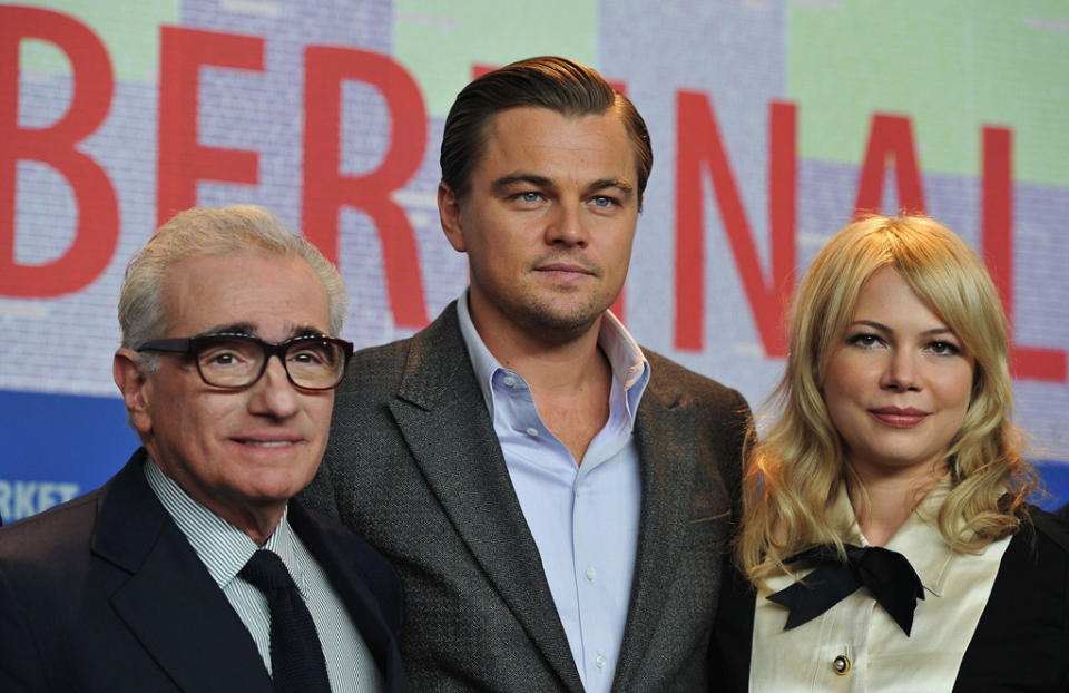 2010 Berlin Film Festival Martin Scorsese Leonardo DiCaprio Michelle Williams