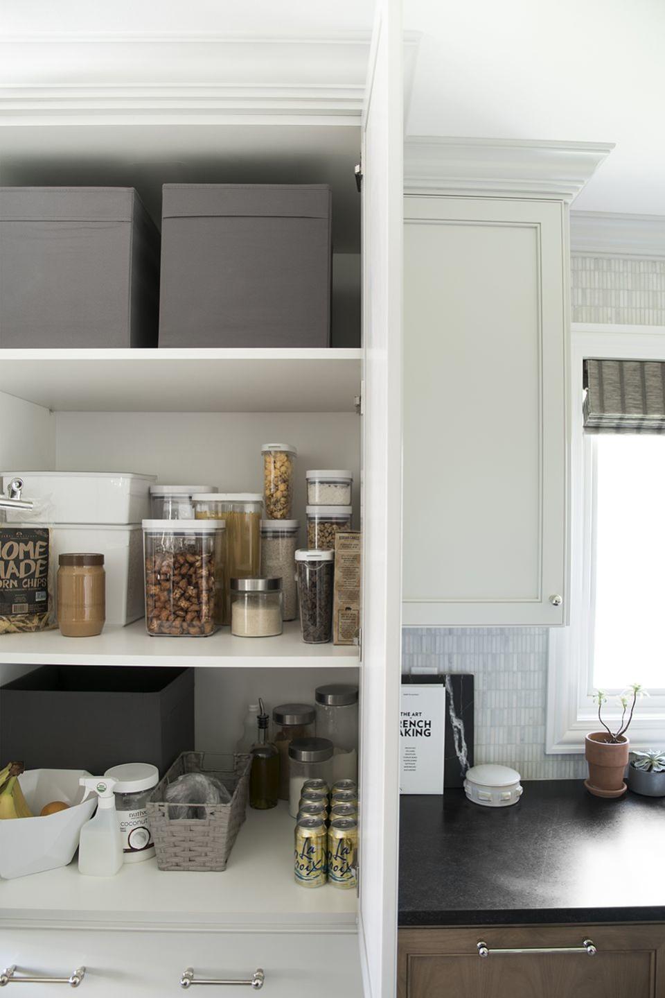 pantry organization ideas like open cabinets