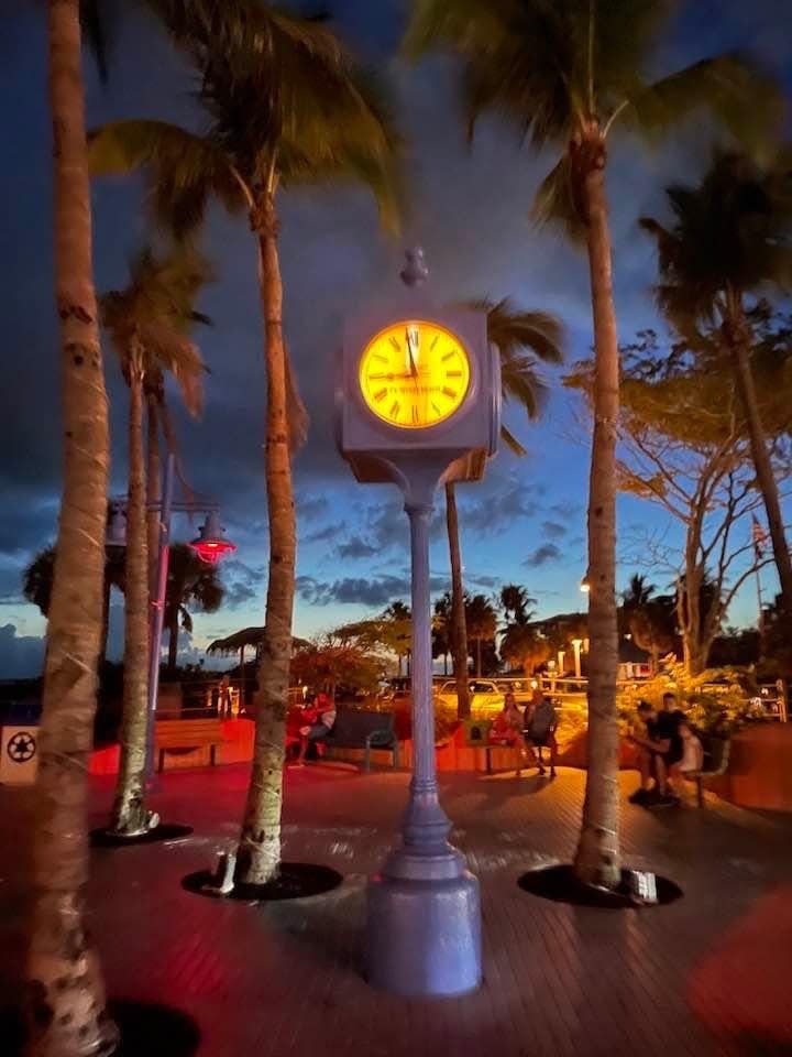 When looking for photo opportunities at Fort Myers Beach pre-Hurricane Ian, the clock in Times Square was a popular option for tourists. Marsha Rosenberg, who was a frequent visitor to Fort Myers Beach and took this photo, recently moved to Fort Myers from Ohio.