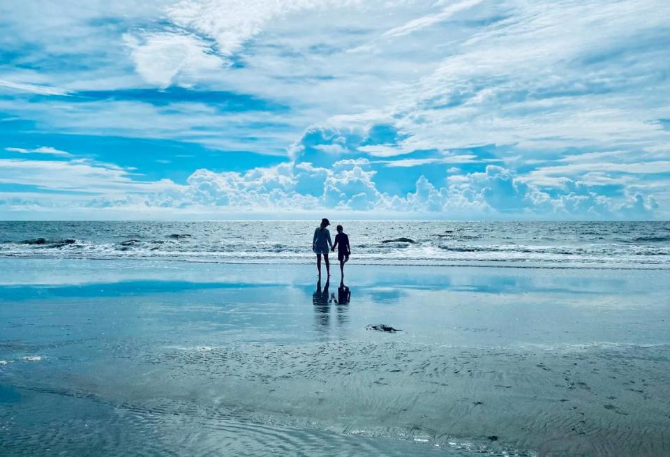Diane Lacey shared this photo taken on a recent Saturday morning on the beach in Palmetto Dunes on Hilton Head Island.