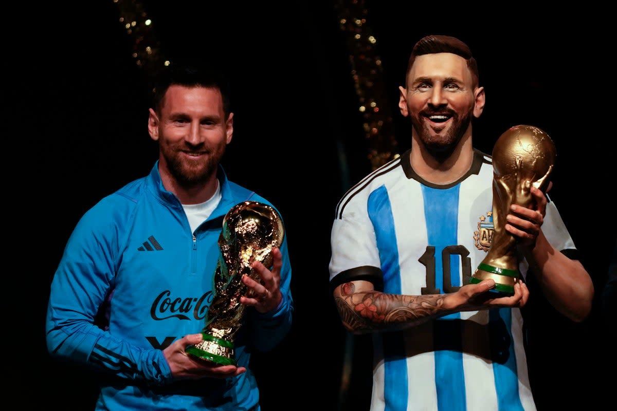 CONMEBOL-MESSI HOMENAJE (AP)