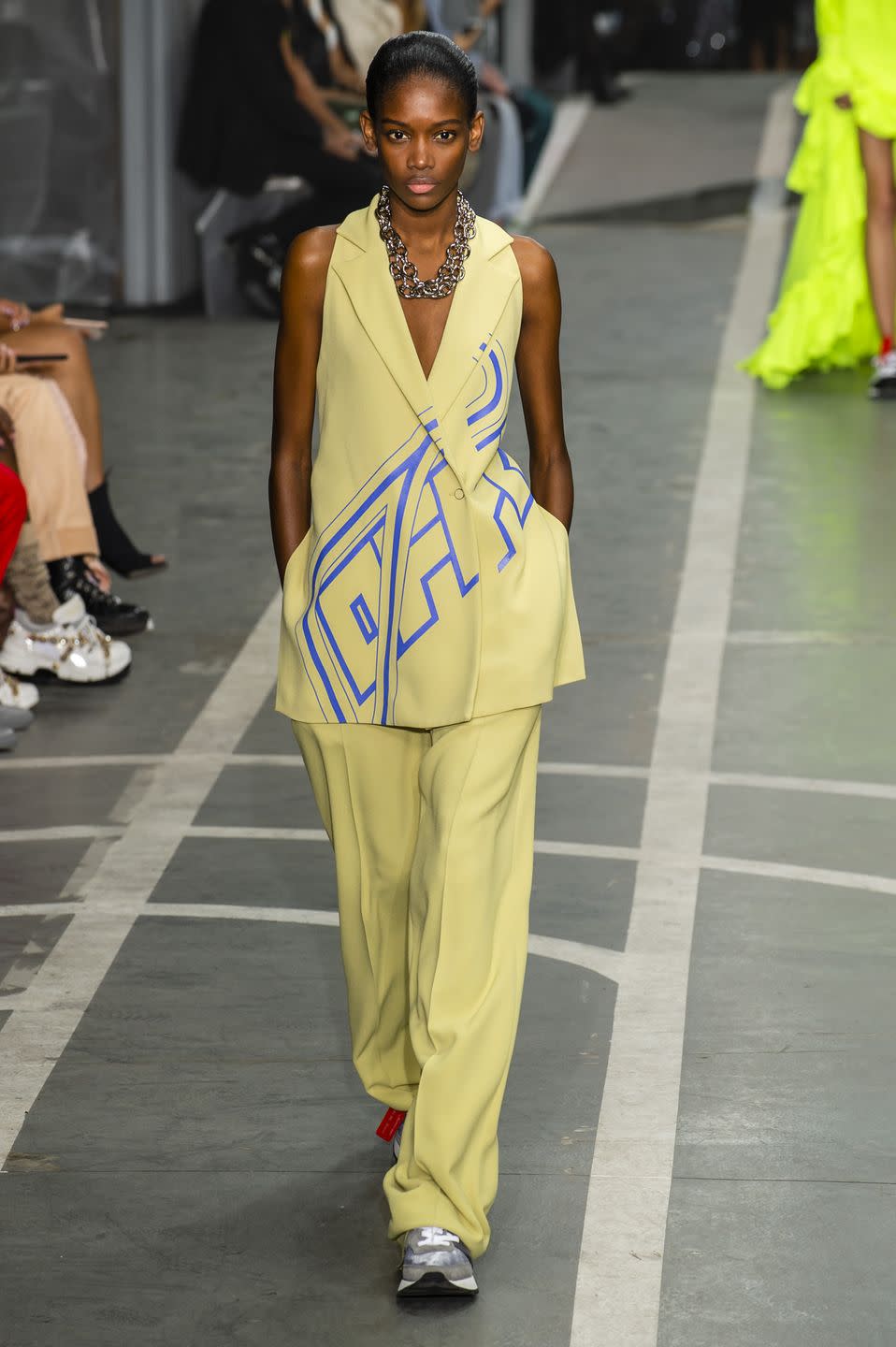 Off-White's Track Team Wins at Paris Fashion Week