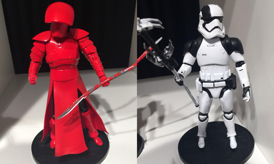 Praetorian Guard and Executioner Stormtrooper 6-inch die-cast figures (Yahoo Movies UK/Disney)