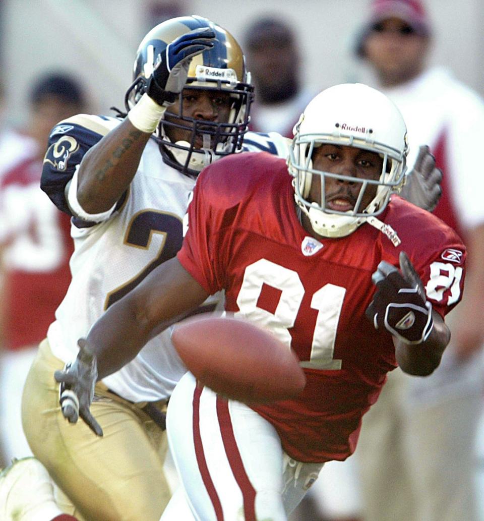 Travis Fisher, taken by the St. Louis Rams in the second round of the 2002 NFL draft, recorded nine interceptions in an eight-year career.