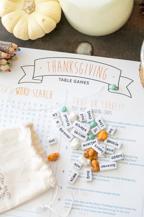 Gratitude Bracelet Making