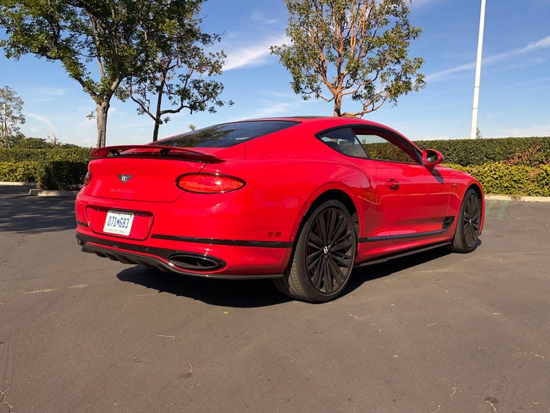 2022 Bentley Continental GT Speed rear