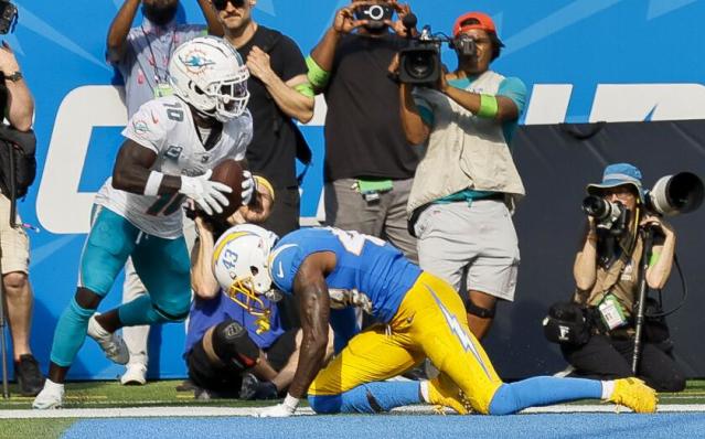 Chargers' 36-34 home loss to the Miami Dolphins by the numbers