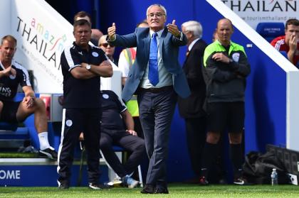 Claudio Ranieri enjoyed the day's most surprising result in his Leicester City debut. (AFP)